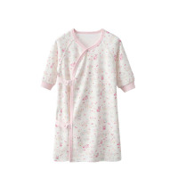 宝宝睡裙薄款婴儿睡衣春秋女浴衣男浴袍婴幼儿浴衣四季通用简约小清新孕婴童浴衣