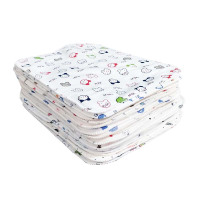 新生儿吸水尿布宝宝针织秋衣布芥子可洗尿片婴儿四季通用简约便携孕婴童尿布