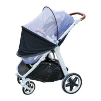 婴儿推车蚊帐四季通用通用全罩式手推车宝宝蚊帐罩小婴儿车蚊帐挂钩加密孕婴童蚊帐