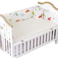 宝宝床围儿童小孩防撞床靠床护围可拆洗婴儿床上用品套件简约小清新孕婴童床围