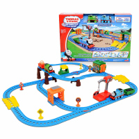 托马斯与朋友电动小火车轨道玩具多多岛百变套装CGW29 儿童早教玩具火车模型