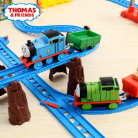 托马斯与朋友电动小火车轨道玩具多多岛百变套装CGW29 儿童早教玩具火车模型