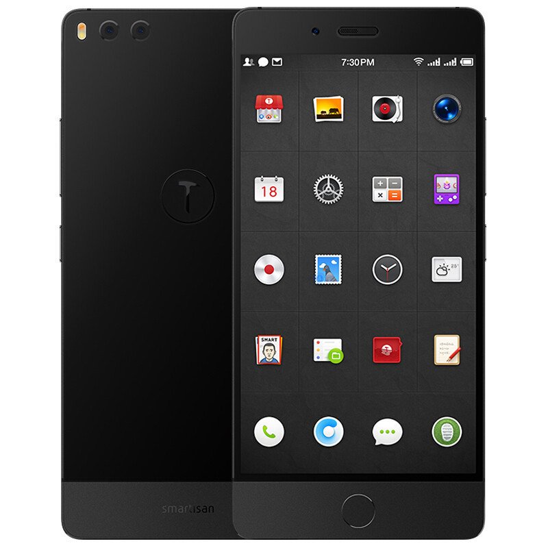 锤子(smartisan) 坚果PRO 全网通4GB+64GB 碳黑色 移动联通电信4G智能手机