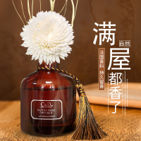 无火香薰精油家用室内持久卧室助眠熏香办公室房间香水干花摆件