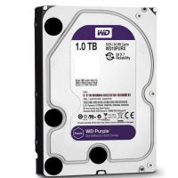 西部数据(WD)紫盘 1TB SATA 6Gb/s 64M 监控硬盘(WD10PURX/WD10EJRX)7*24小时