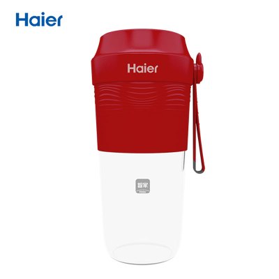 海尔(Haier) 果汁杯 LD3004F 无线便携 304食品级不锈钢刀片 隐藏式刀头 300ML容量