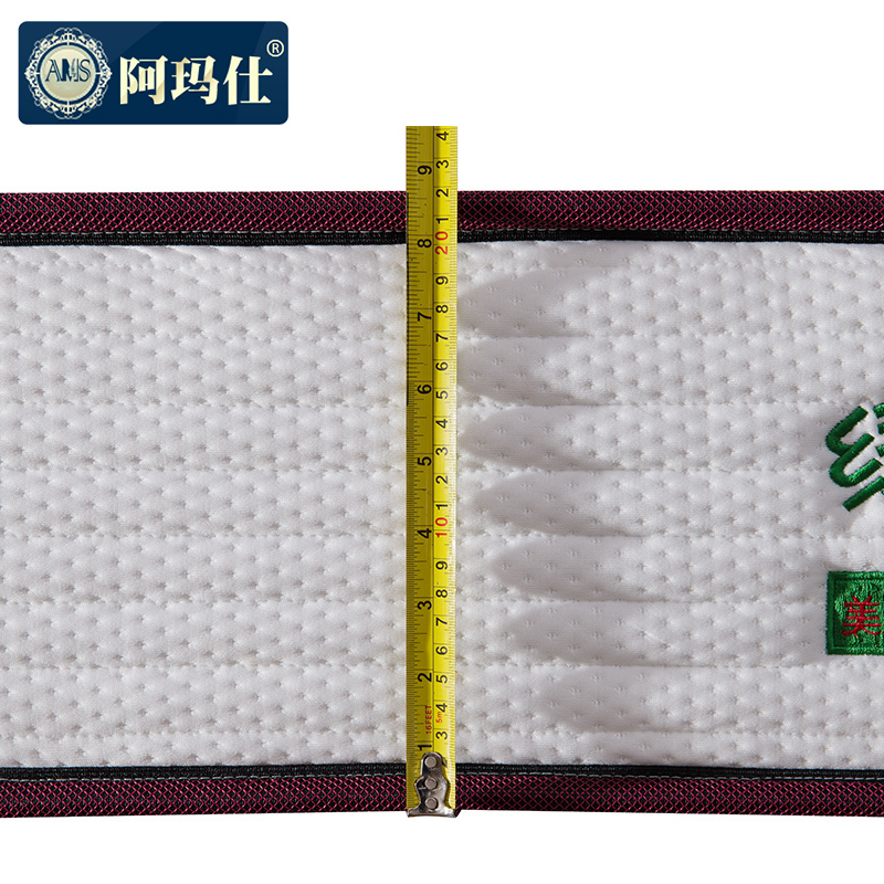 精钢弹簧床垫1.5M1.8双人 4D两用床垫酒店寝室硬垫