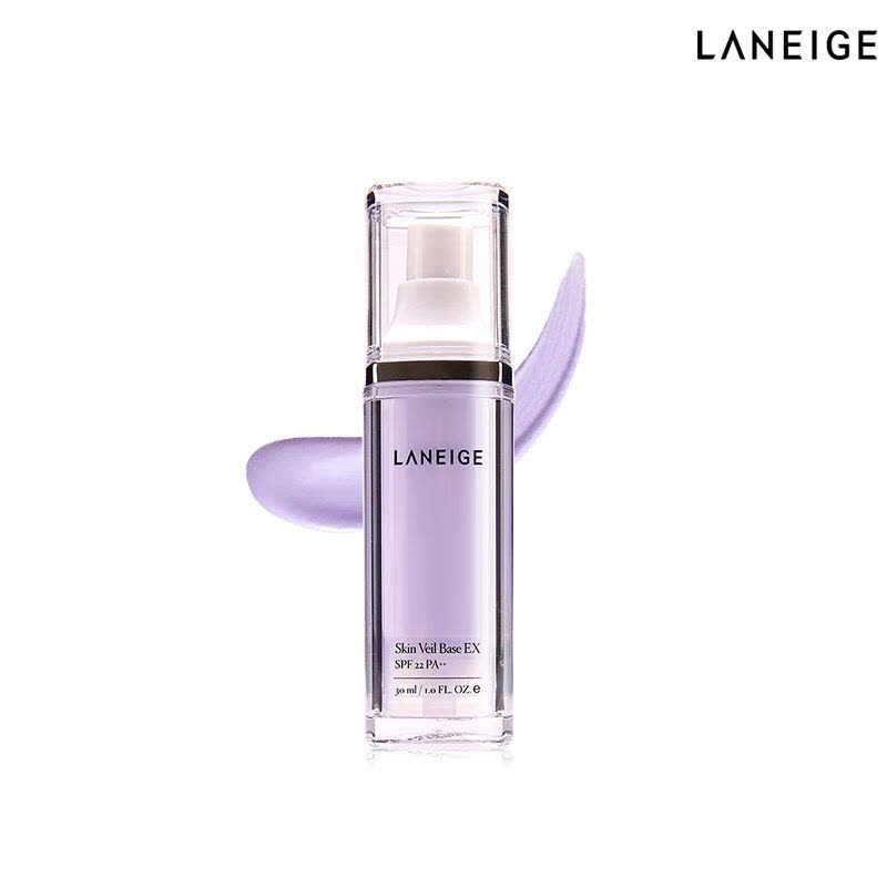Laneige/兰芝雪纱丝柔防晒隔离霜 遮瑕 提亮肤色裸妆 SPF22 PA++ 30ml图片