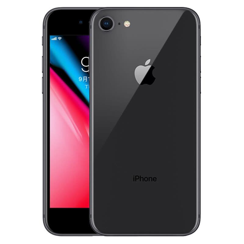 苹果(Apple) iPhone8 港版4.7英寸 光学防抖AR技术 移动联通手机 64GB 深空灰色图片