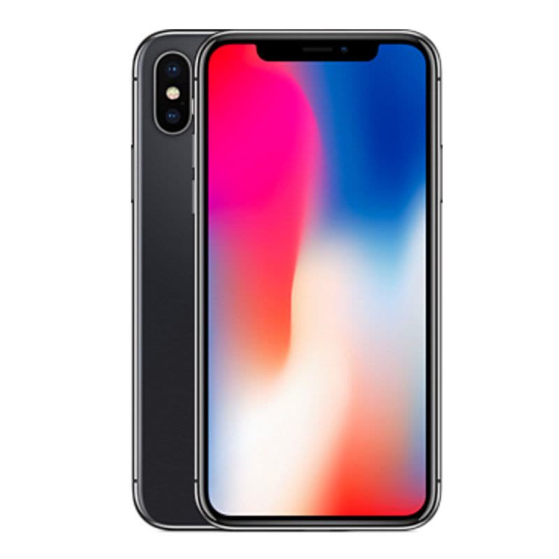 苹果(Apple) iPhone X 港版 全面屏手机 5.8英寸 全新未激活 Face ID 深空灰色 256GB图片