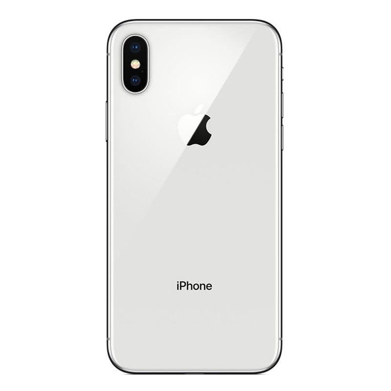 苹果 (Apple) iPhone X 港版 全面屏手机 5.8英寸 全新未激活 Face ID 银色 64GB图片