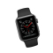 苹果(Apple)Watch Series 3 智能手表 GPS + 蜂窝网络 深空灰色搭配黑色运动型表带38MM