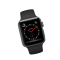 苹果(Apple)智能手表Watch Series 3 GPS+蜂窝网络 不锈钢表壳搭配黑色运动型表带42MM/18H