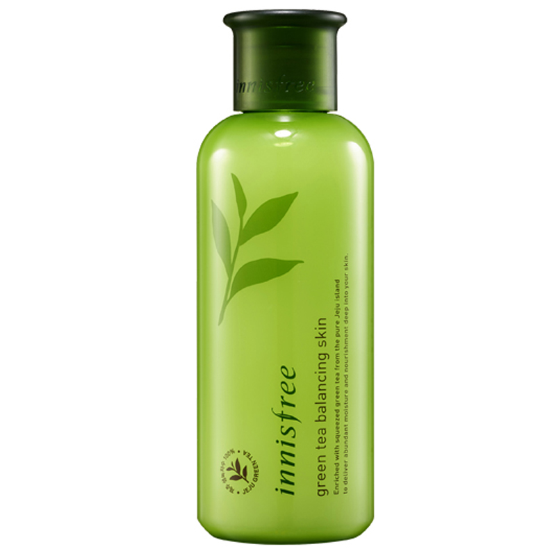 Innisfree 悦诗风吟绿茶精萃保湿水200ml 各种肤质爽肤水女保湿补水 滋润营养柔肤水通用 韩国进口