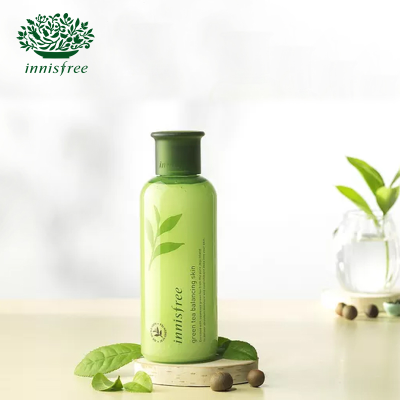 Innisfree 悦诗风吟绿茶精萃保湿水200ml 各种肤质爽肤水女保湿补水 滋润营养柔肤水通用 韩国进口