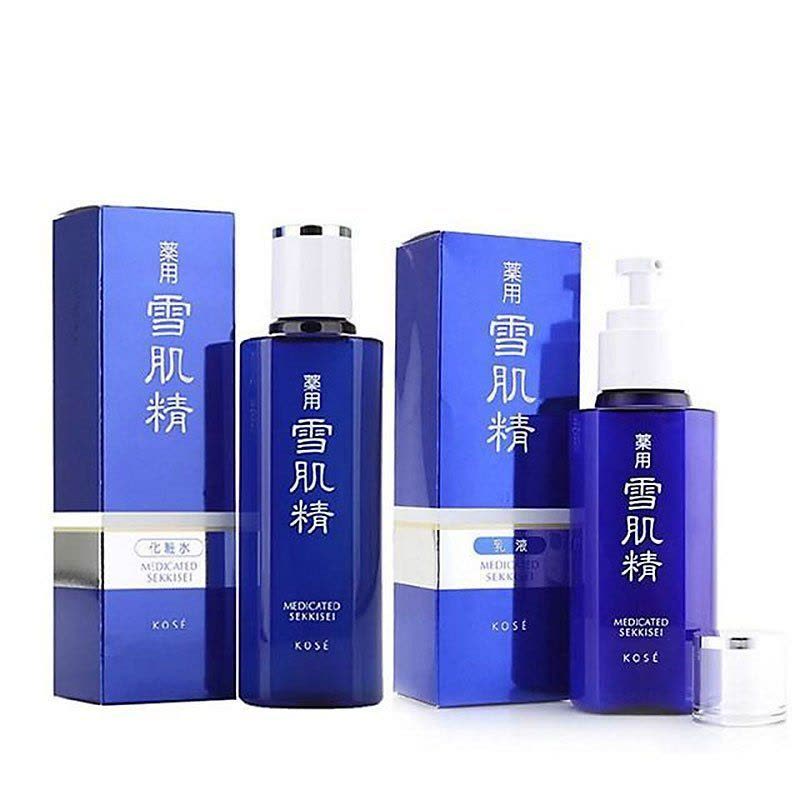 KOSE 高丝雪肌精水乳护肤套装化妆水200ml+乳液140ml 保湿补水通用