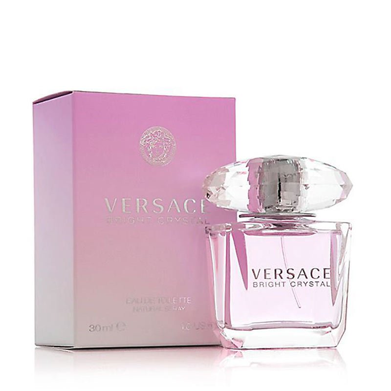 Versace 范思哲晶钻女士香水30ml 香甜清新优雅 植物香调淡香水 OL办公/聚会逛街通用 意大利品牌