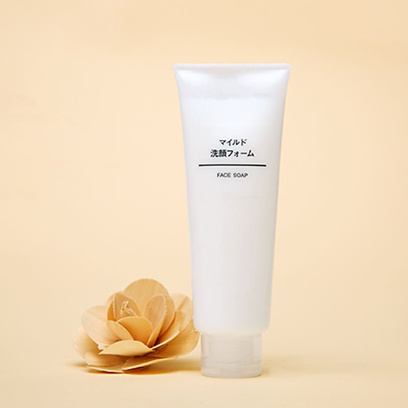 MUJI 无印良品温和洁面洗面奶120g 深层清洁 保湿补水温和舒缓 日本进口