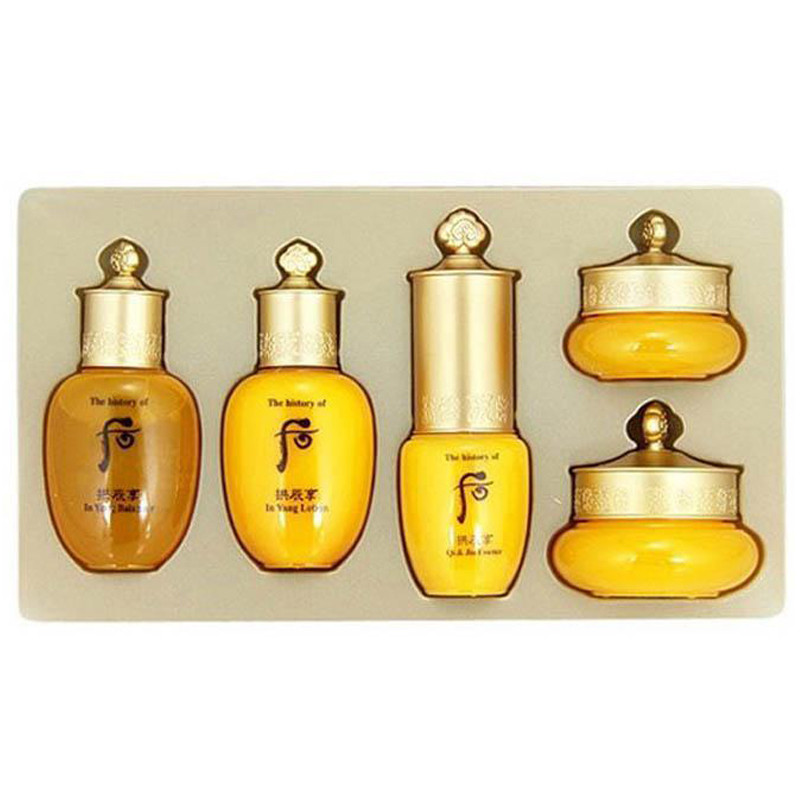The History Of Whoo 后拱辰享水乳5件中样面部护肤套装礼盒 保湿补水通用 提拉紧致各种肤质 韩国进口