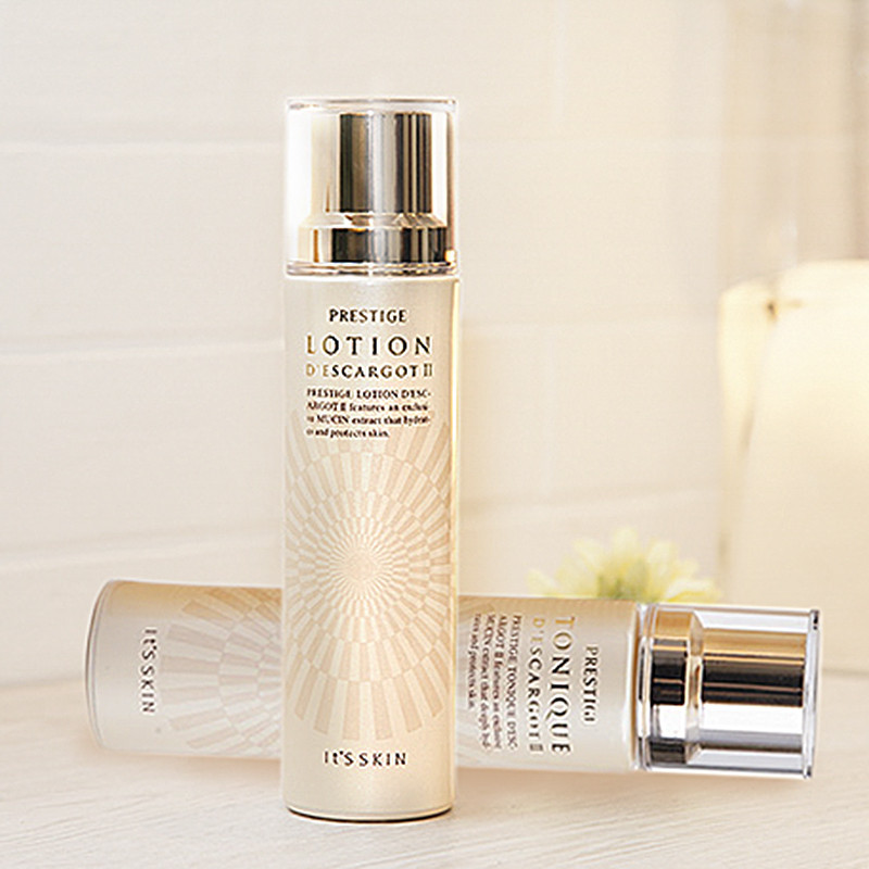 its skin 伊思白蜗牛水乳面部护肤套装140ml*2 ii#滋润型水/乳液保湿