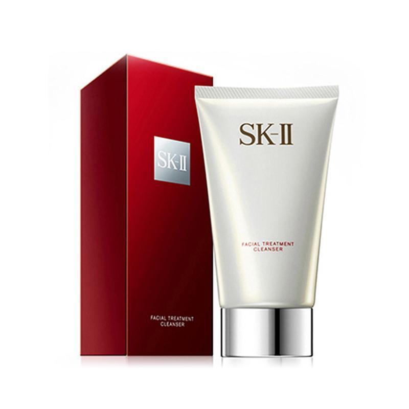 SK-II skii洗面奶氨基酸泡沫活肤洁面乳120g 温和深层清洁各种肤质 收缩毛孔通用洗面奶 日本品牌