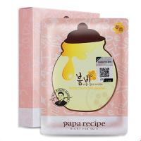 papa recipe 春雨玫瑰24K黄金蜂巢面膜5片/盒 保湿焕白补水