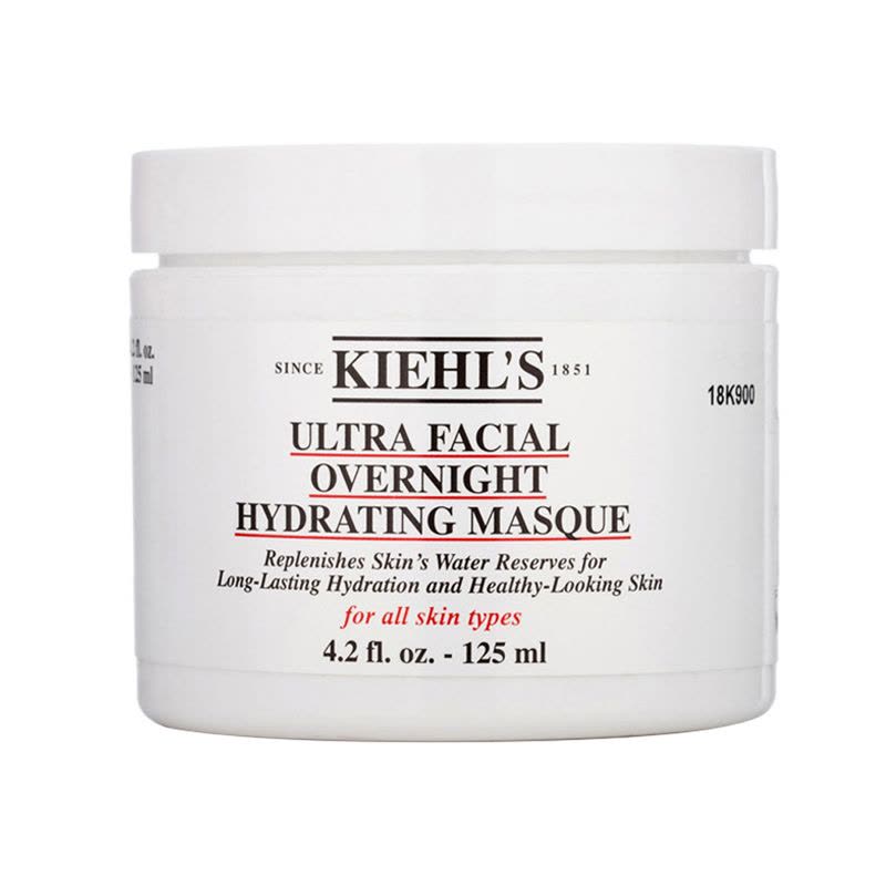 Kiehl’s 科颜氏高保湿面膜125ml 深层渗透各种肤质 明亮润泽修护 保湿补水面膜通用 美国进口图片