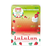 lululun 枥木限定草莓整肌面膜7片*5包【35片】 保湿补水面贴膜 日本进口