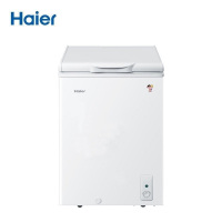 海尔(Haier)冰柜100升卧式冰柜冷藏冷冻转换柜静音迷你顶开门冷柜家用小型单温BC/BD-100HD