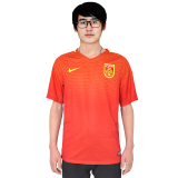 Nike 耐克2017 赛季中国队主客场 男子足球球迷服 短袖针织衫