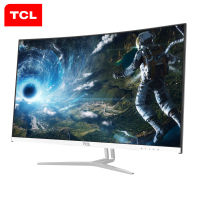 TCL T32M6C 31.5英寸电竞1800R曲面 广视角滤蓝光不闪屏显示器 支持HDMI 台式显示器 全高清