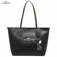 Coach 蔻驰 F37273 女士史努比款单肩手提包 女包