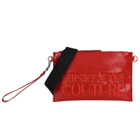 VERSACE范思哲手拎包女包女士单肩包拉链斜跨小方包粉色印花手拿包相机包肩带