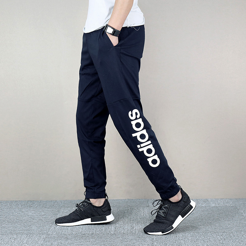 Adidas/阿迪达斯 男裤 运动休闲针织常规型长裤BQ9101 BQ9103 BQ9105