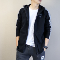 Puma/彪马 男装evoKNIT FZ运动服休闲连帽夹克外套|573367-01-06