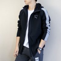 Puma/彪马 男装evoKNIT FZ运动服休闲连帽夹克外套|573367-01-06