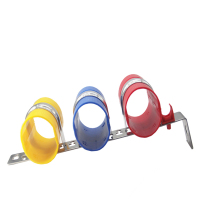 帮客材配 巴顿 商空易耗件 中央空调不锈钢吊码卡(吊架*1+50插扣*3+50套管*3+16线卡*1)300套 长300