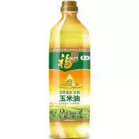 福临门玉米油黄金产地900ml小瓶非转基因烘焙家用清香植物食用油