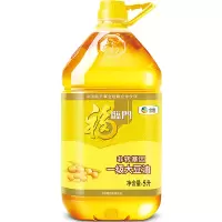 福临门大黄豆油家香味一级精炼非转基因5L升桶装商家食用植物油