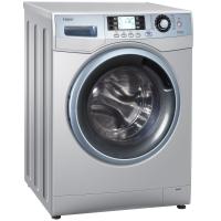 Haier/海尔 EG8012HB86S 8公斤洗烘一体变频滚筒洗衣机 免熨烫烘干 3年质保 银色