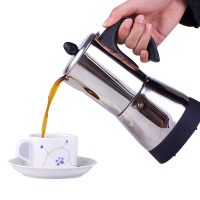 古达 摩卡壶电热煮咖啡壶欧式不锈钢咖啡壶