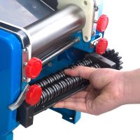 纳丽雅 压面机家用全自动电动商用多功能小型面条机不锈钢 一八零升级款