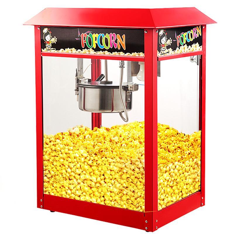 纳丽雅naliya爆米花机商用全自动苞米花爆谷机球形爆米花不锈钢机器