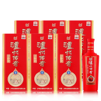 泸州老窖 52度泸州传奇白酒 500ml*6瓶 箱装
