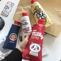 林檎韩版创意可爱小清新卡通笔袋 创意学生大容量女生简约文具盒初中生 网红抖音同款笔袋送女朋友老婆生日礼物
