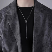 可调节钛钢男款项链冷淡风ins嘻哈T恤毛衣链酷不掉色冷淡风女配饰送女朋友老婆情人节七夕生日礼物