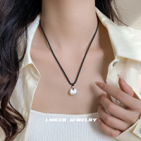 999纯银胖福吊坠项链女锁骨链平安锁小银坨新款送女友生日礼物520送女朋友老婆情人节七夕生日礼物