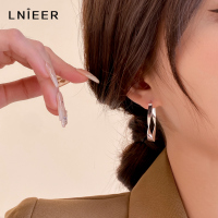 法式莫比乌斯气质冷淡风925纯银针耳环轻奢款时尚小众设计感耳环送女朋友老婆情人节七夕生日礼物