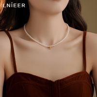 S925纯银施家珍珠项链项链女小米珠颈链2025新款锁骨链女配饰送女朋友老婆情人节七夕生日礼物