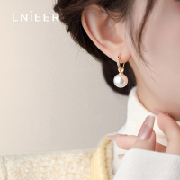 施家珍珠耳夹无耳洞女秋冬气质耳环耳坠轻奢高级感2025新耳饰送女朋友老婆情人节七夕生日礼物